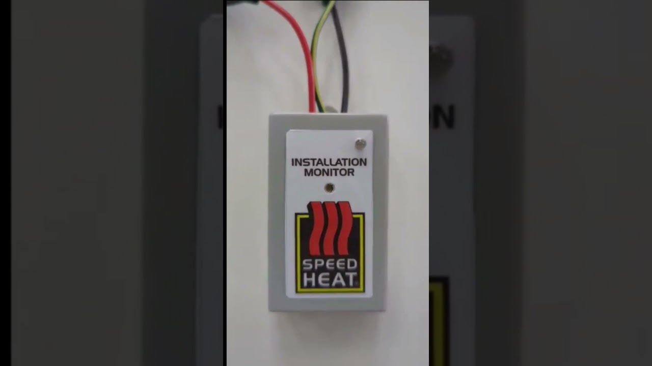 Installation monitor fault found, wire cut