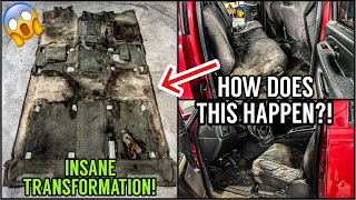Can It Be Cleaned? Deep Cleaning The NASTIEST Truck Ever! | Satisfying Car Detailing Transformation! by M.A.D. DETAILING 121,783 views 1 year ago 31 minutes