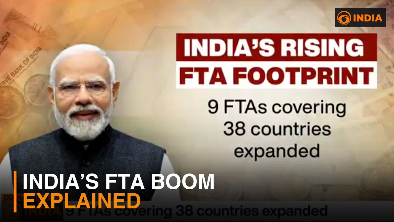 India’s FTA Boom Explained | From UAE to EU – How India is Redefining ...