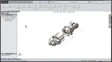 Tech Tip: SOLIDWORKS 2015 Tutorial - Assembly Break Views