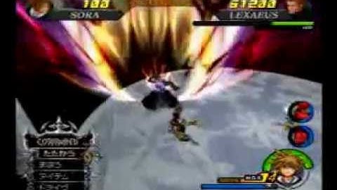 KH2FM Lexaeus No Damage/Magic/Drive/Limit/Item/etc (LV1 Critical Mode)