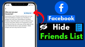 How To Hide Friends List on Facebook 2024 | Facebook Friends List Hide (Complete Guide)