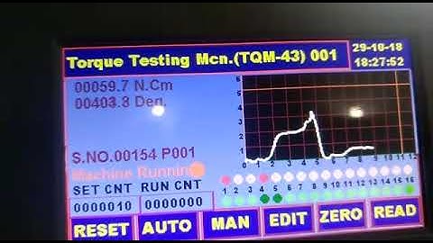Torque Testing Machine