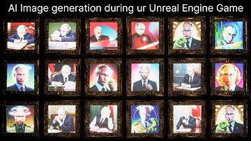 How to: Unreal Engine 5 + AI textures generator [python]