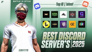 Top 10 ⚪ | Best Discord Server 🟢 | Free Fire Max