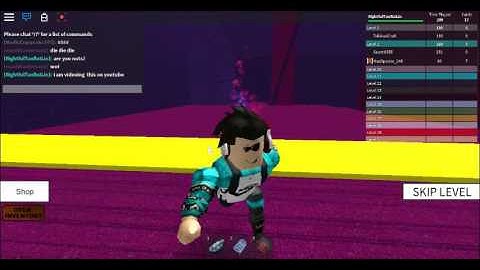 Roblox Speed Run 4( Levels 1-7)