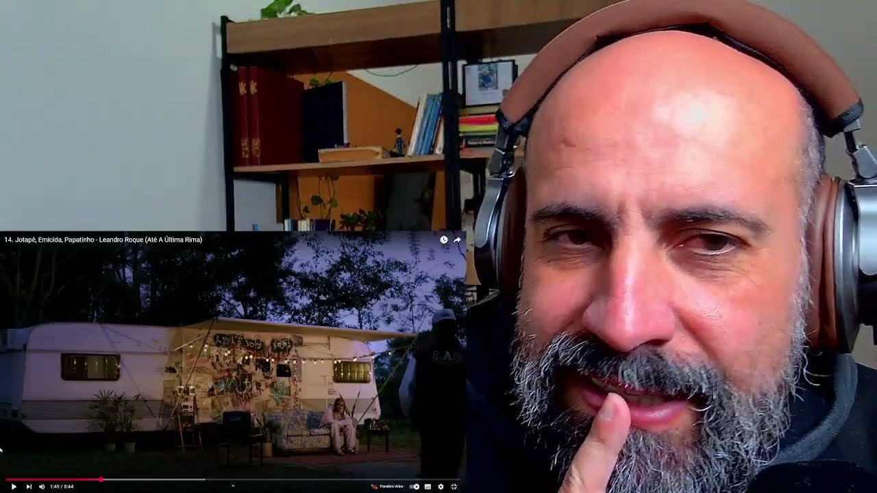 14.⁠ ⁠Jotapê, Emicida, Papatinho - Leandro Roque (Até A Última Rima) Psicologia Rap React