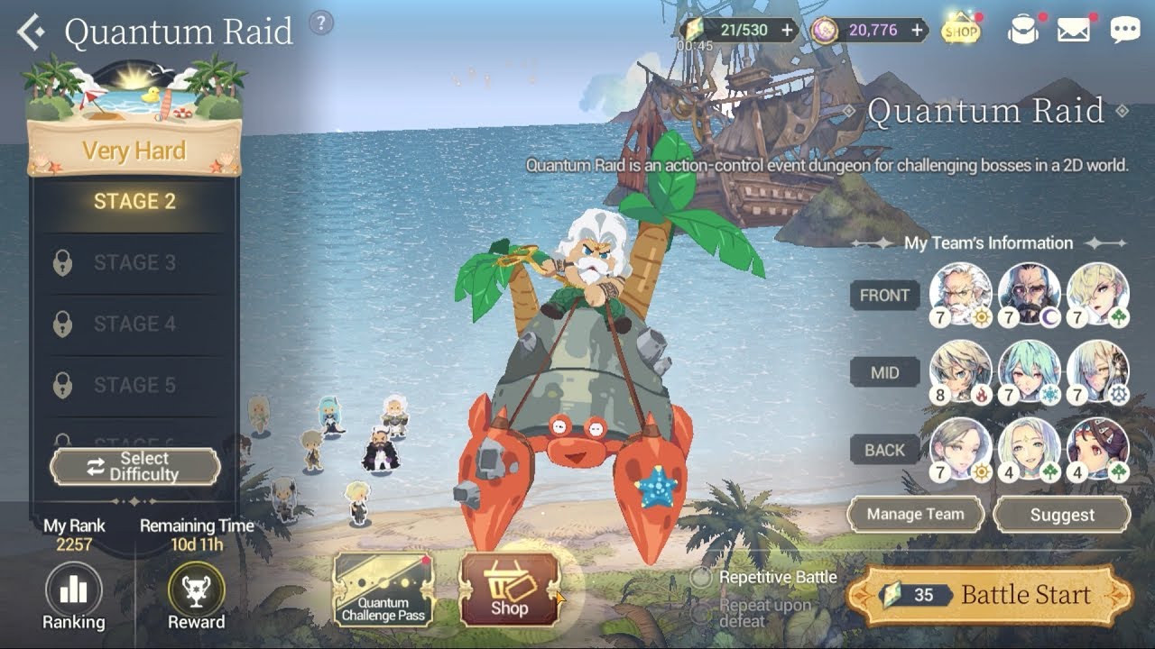 Unboxing Reward Quantum Raid Exos Heroes