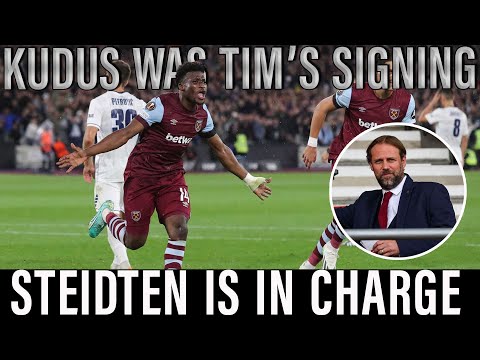 Mohammed Kudus was Tim Steidten's pick | Tim will select ALL players for the January transfer window