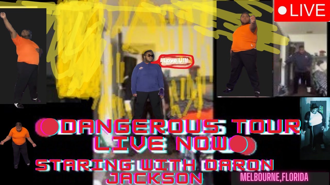 Daron Jackson's Dangerous Tour Live in Melbourne, Florida. Road to 2k Subs *🔴LIVE NOW🔴*