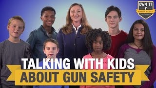 Parents Talking with Their Kids About Gun Safety - NSSF \& Project ChildSafe