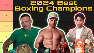 Ranking The Boxing Champions In 2024 | Tier List