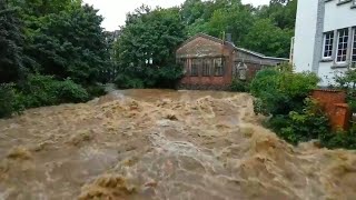 Дождь Наводнение в Хаген, Германия 15 июля 2021 |   Катаклизмы