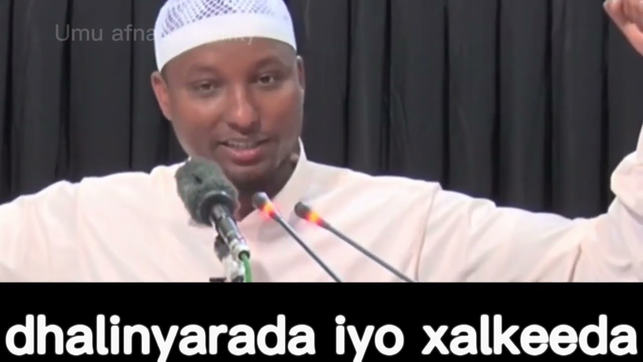 muxaadaro da,yarta maanta joogta iyo xalkeedash c/razaaq xaashi