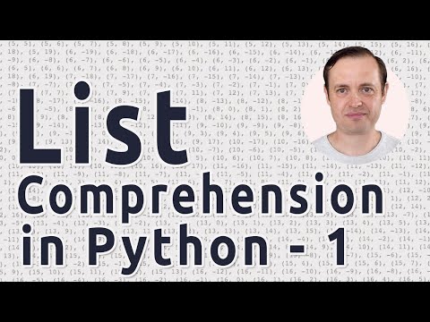 List Comprehension in Python. Part 1