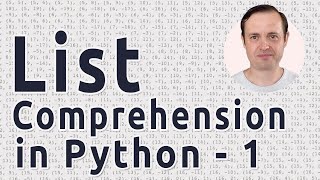 Celebrity List Comprehension in Python. Part 1 Profile