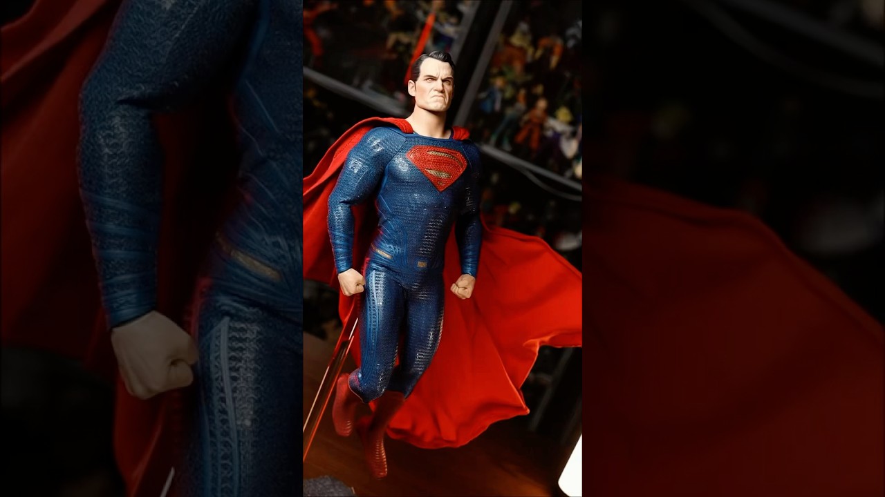 @INARTOfficial INART Superman Batman v Superman #inart #superman #hottoys #actionfigures #unboxing