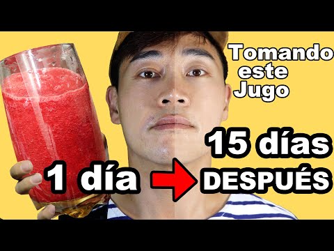 Eliminé las arrugas de mi rostro solo tomando este Jugo en solo 15 días