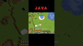 Difference between Java vs Bedrock ELYTRA MACE 💀