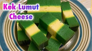 Kek Lapis Sarawak / Kek Lumut Cheese / Resepi Kek Kukus