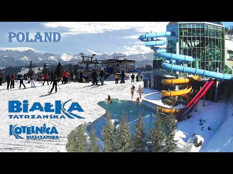 Ski resort Bialka Tatrzanska (Kotelnica). Poland