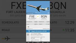 MD-82 on Flightradar24!✈️ #flightradar24 #Md82