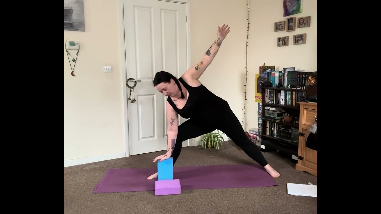 45 minute gentle yoga flow for sore muscles beginners