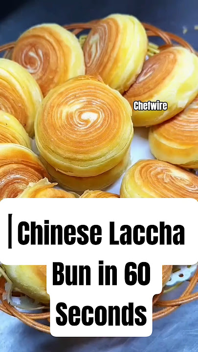 Crispy Chinese Laccha Bun Recipe 😍 #making #layers #bun #laccha #viralreels #viral #streetfood