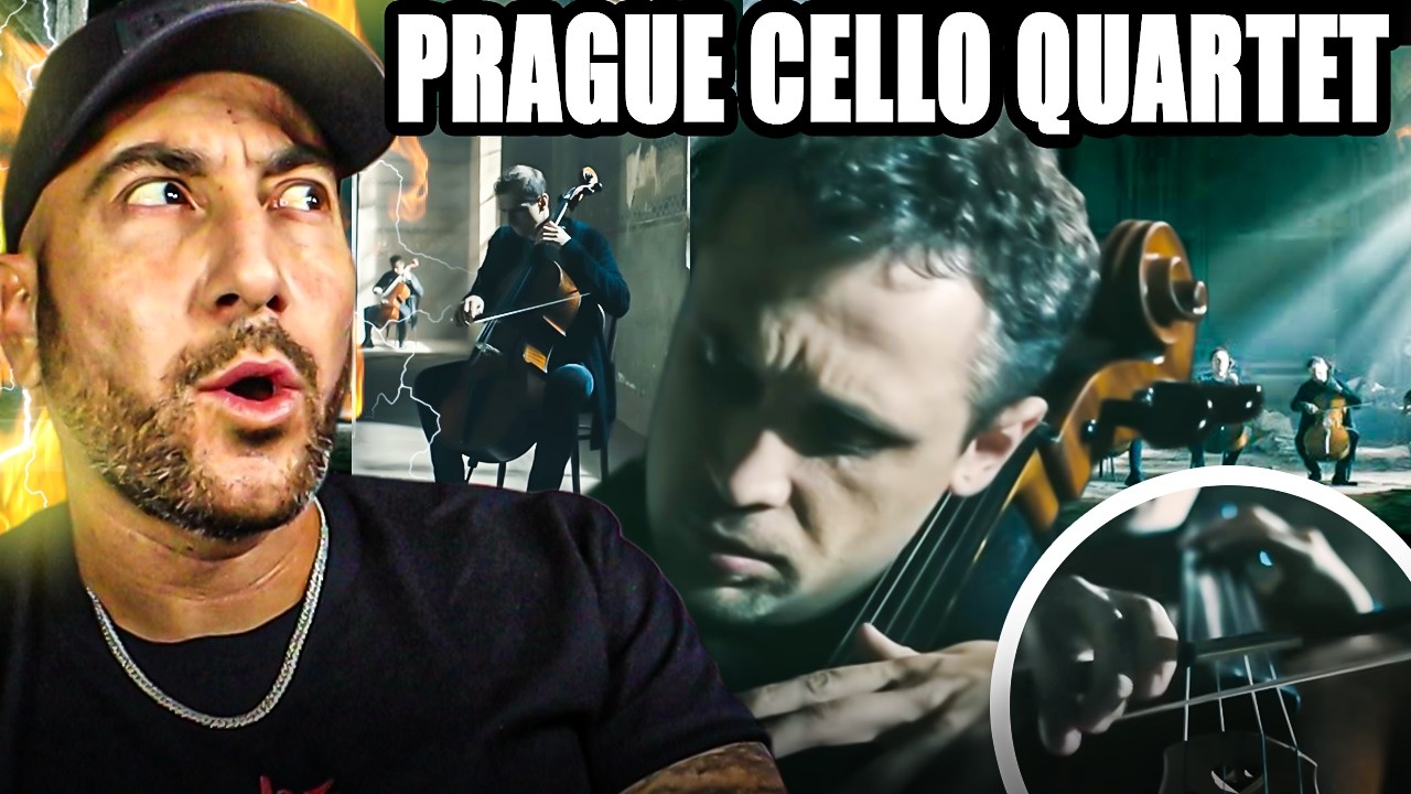 Prague Cello Quartet – Phantom of the Opera | FIRST REACTION - CHILLS FROM THIS!
