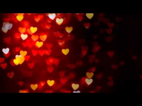 Фон с сердечками - YouTube