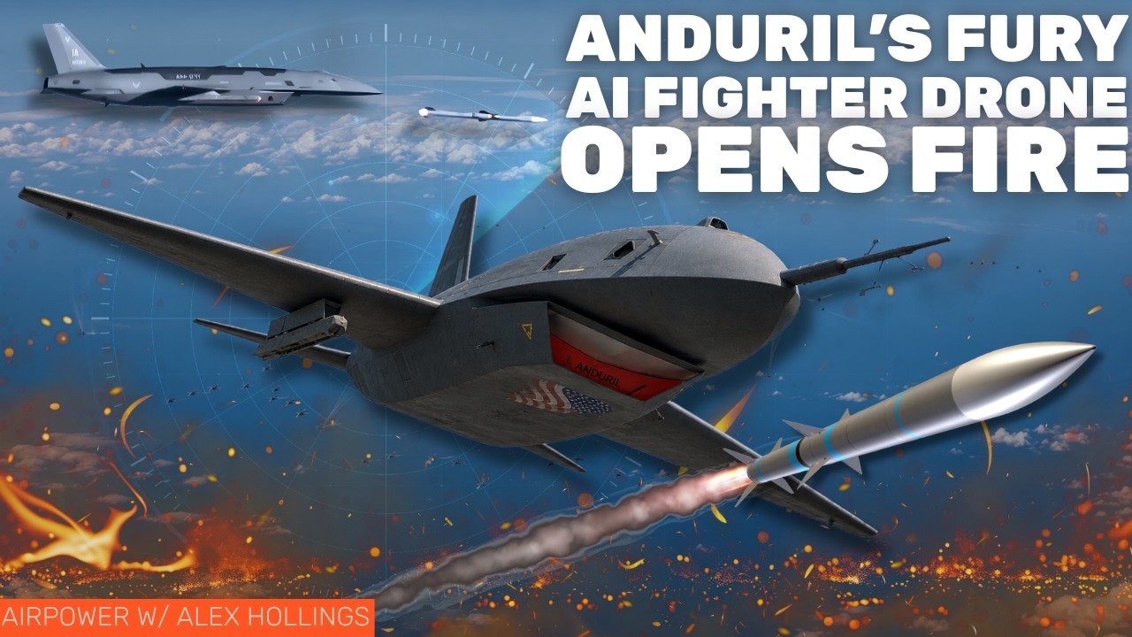 Watch Anduril's Fury Fire an AMRAAM for the First Time