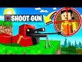 Minecraft Squid Game, With GUNS Mod