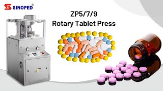 Tablet Press Machine Capsule Filler Machine For ZP Series - Sinoped