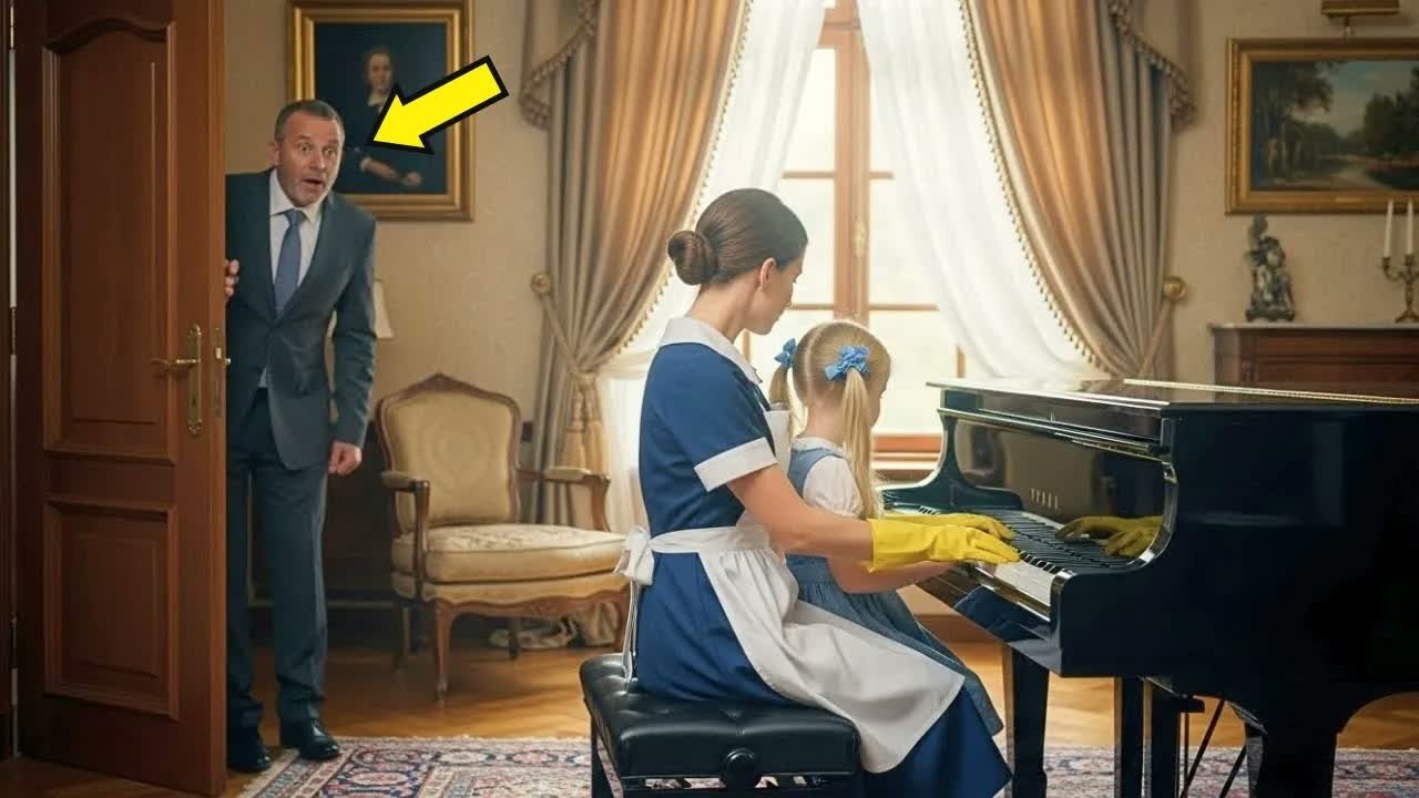 MILLONARIO ABRE LA PUERTA DE LA SALA    Y NO PUEDE CREER LO QUE VE