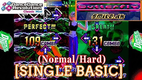 【DDR 1st】 Butterfly / SMILE.dk [SINGLE BASIC(NORMAL/HARD)] [Classic Mini]