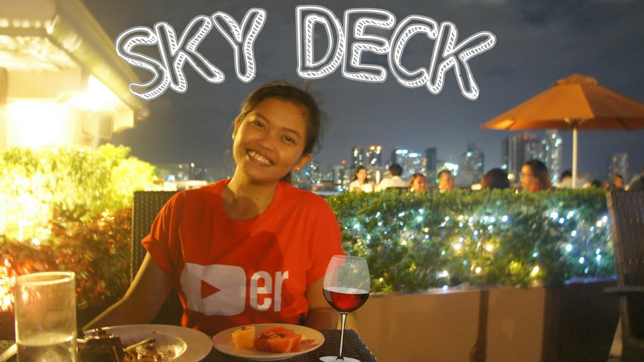 BAYLEAF HOTEL INTRAMUROS SKY DECK DINNER BUFFET BiRTHDAYVlog 🍷 YouTube
