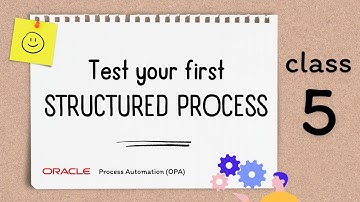 OPA 5, Test your first structured process in Oracle Process Automation instance, OPA workspace