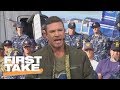 Nate Boyer on suggesting Colin Kaepernick kneel instead of sit during anthem | First Take | ESPN