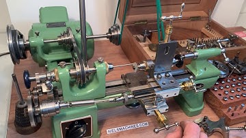 Grinding with the Milling Attachment on the Lorch KD 50 Lathe