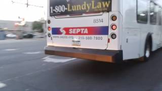 SEPTA Route 22: 2011 New Flyer DE40LFR #8514