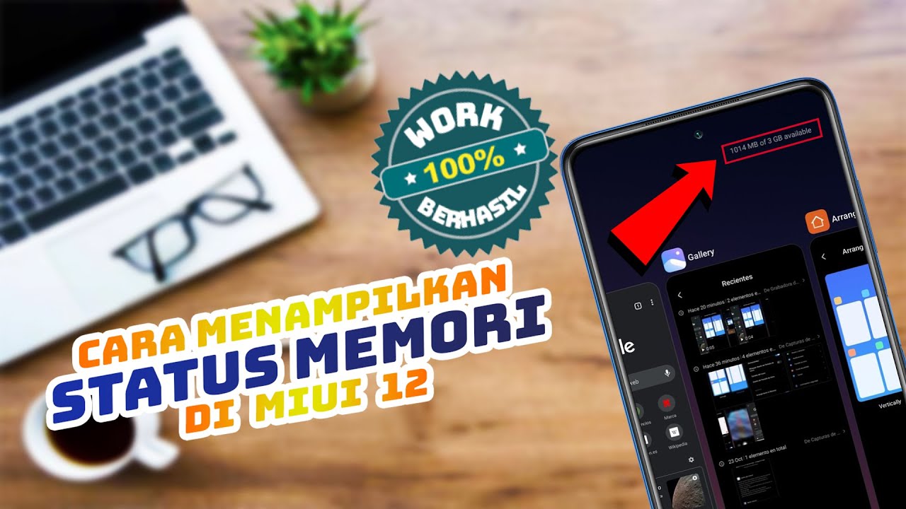 CARA MENAMPILKAN BILAH STATUS MEMORI DI MIUI 12 YouTube