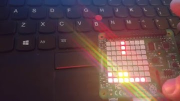 Snake and Tetris-like games with Sense HAT on a Raspberry Pi 2 loaded with Windows 10