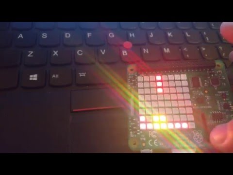 Snake and Tetris-like games with Sense HAT on a Raspberry Pi 2 loaded with Windows 10