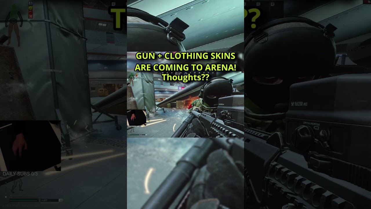 GUN SKINS ARE BEING ADDED TO TARKOV! (Arena)