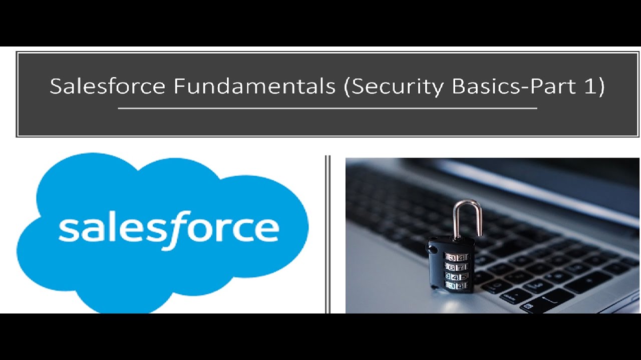 Salesforce Fundamentals Security Basics Part 1 #LearnWithme - YouTube