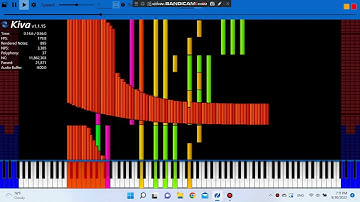 [Black MIDI] When E is E - The Deadly Lag Tester 11.86 Million Notes - Orangepaprika 67 and Others