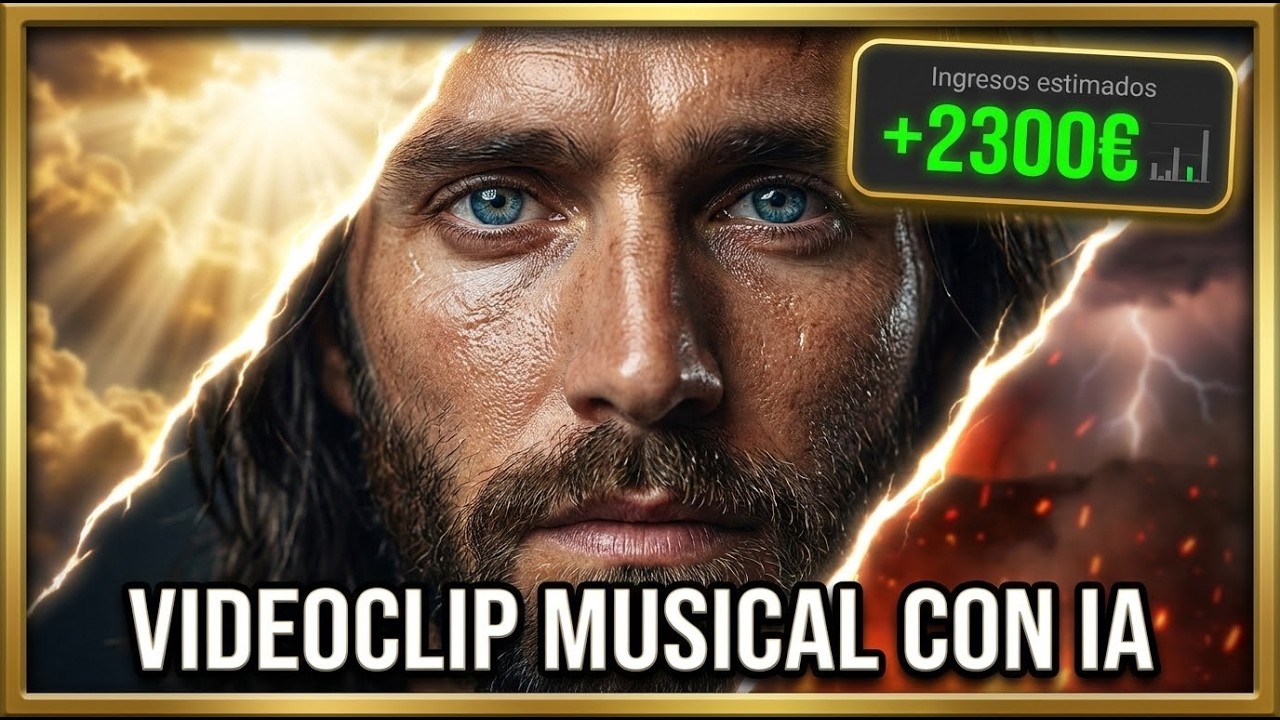 ¿Esto es IA? VIDEOCLIPS de MÚSICA profesionales MONETIZABLES y en minutos explicado PASO A PASO