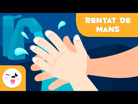 Com rentar-se les mans - Rentat de mans en 10 passos - Higiene de mans en català