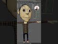 Advanced Skeleton Character Rig Test | Facial & Body Controls Demo