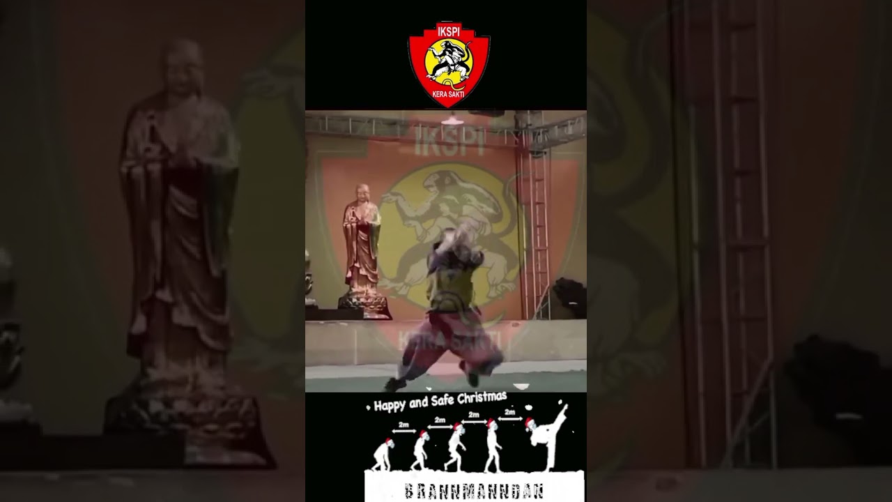 KELINCAHAN SHAOLIN DENGAN JURUS KERA||